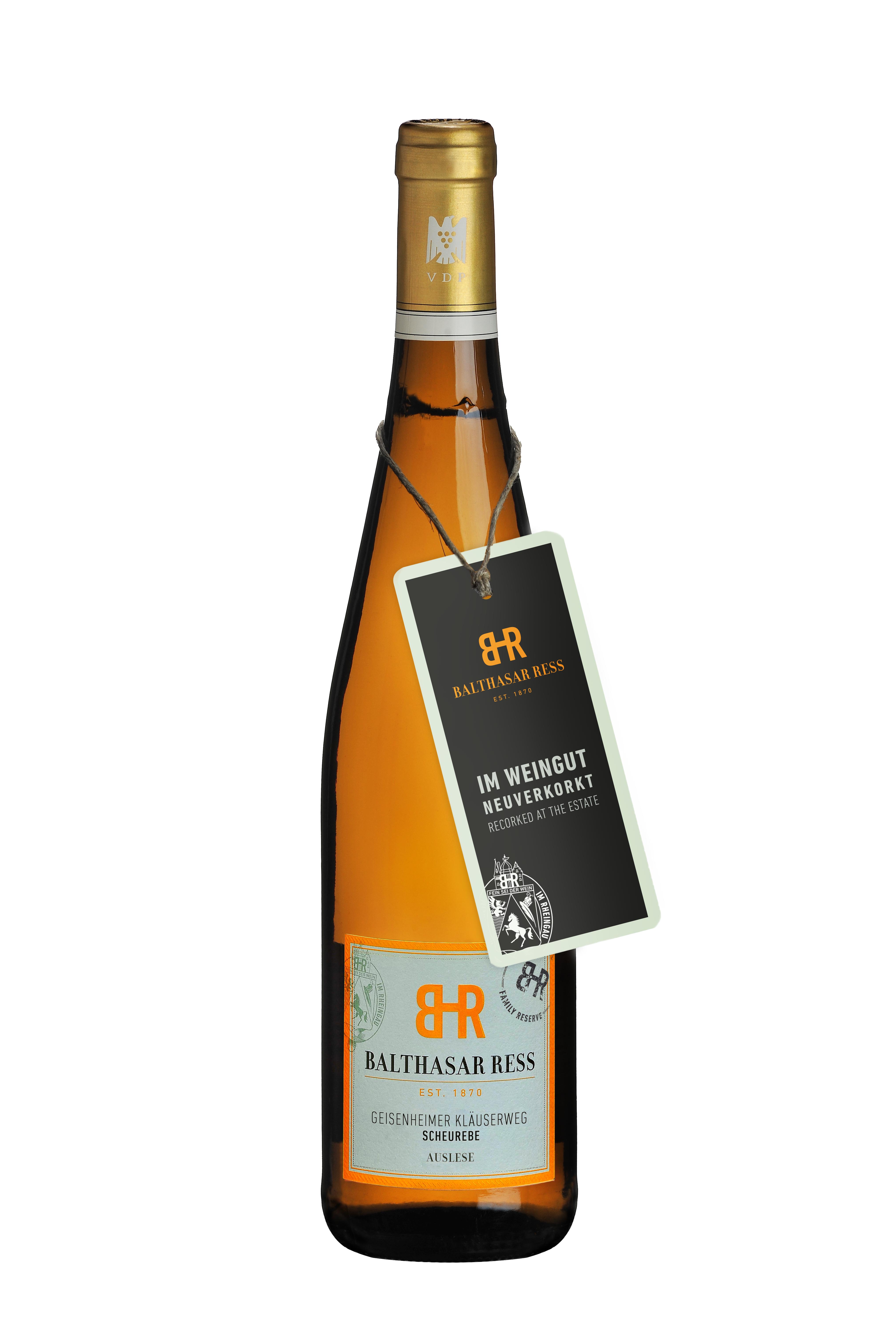 BR_Scheurebe-Recorked_Auslese_lores 1993 KLÄUSERWEG Scheurebe Auslese