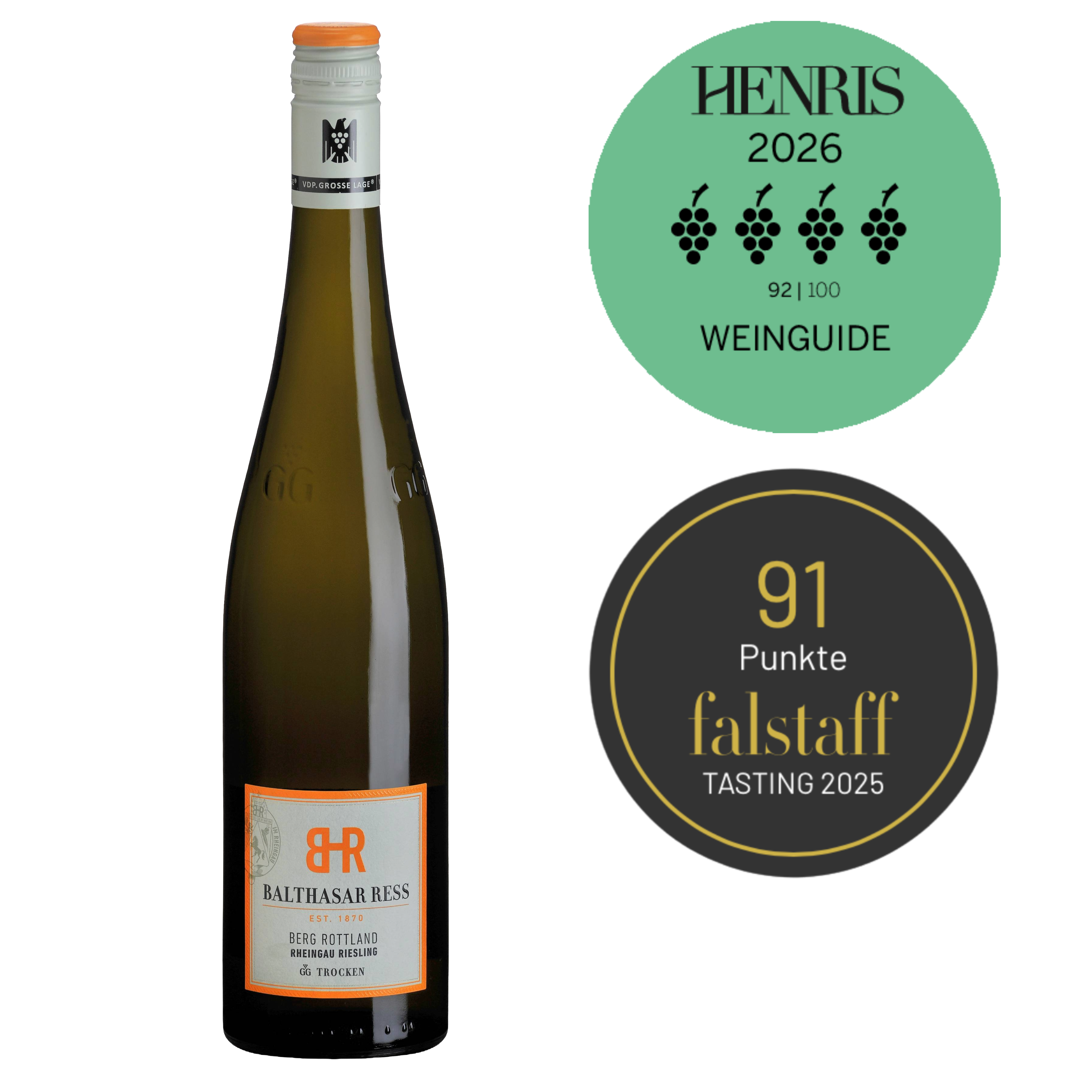 2023 ROTTLAND Rüdesheim Riesling GG trocken