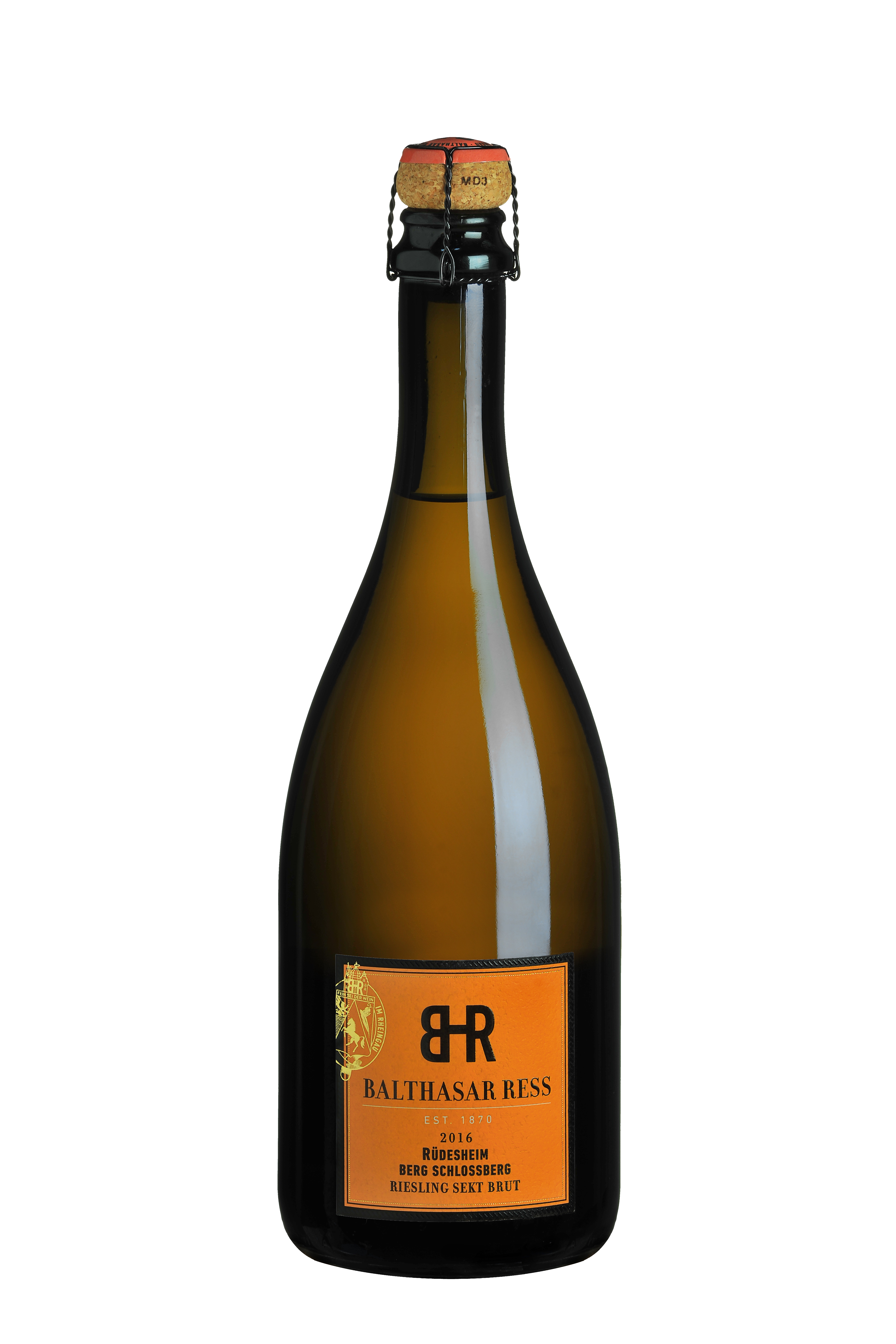 2016 BERG SCHLOSSBERG Rüdesheim Riesling Sekt brut 2016 BERG SCHLOSSBERG Rüdesheim Riesling Sekt brut