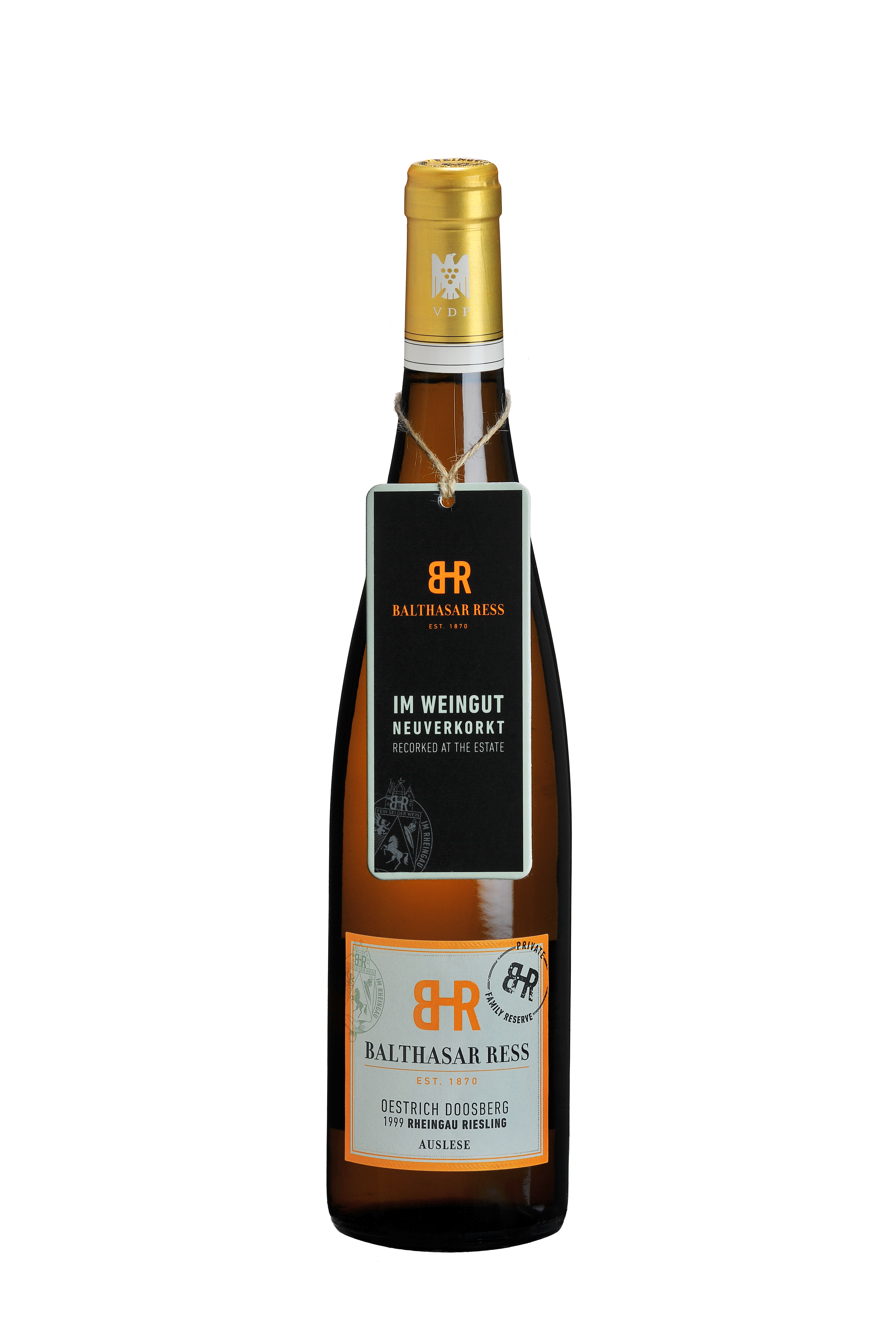 1999_OestricherDoosberg-Auslese-Neu-Verkorkt 1999 DOOSBERG Riesling Auslese