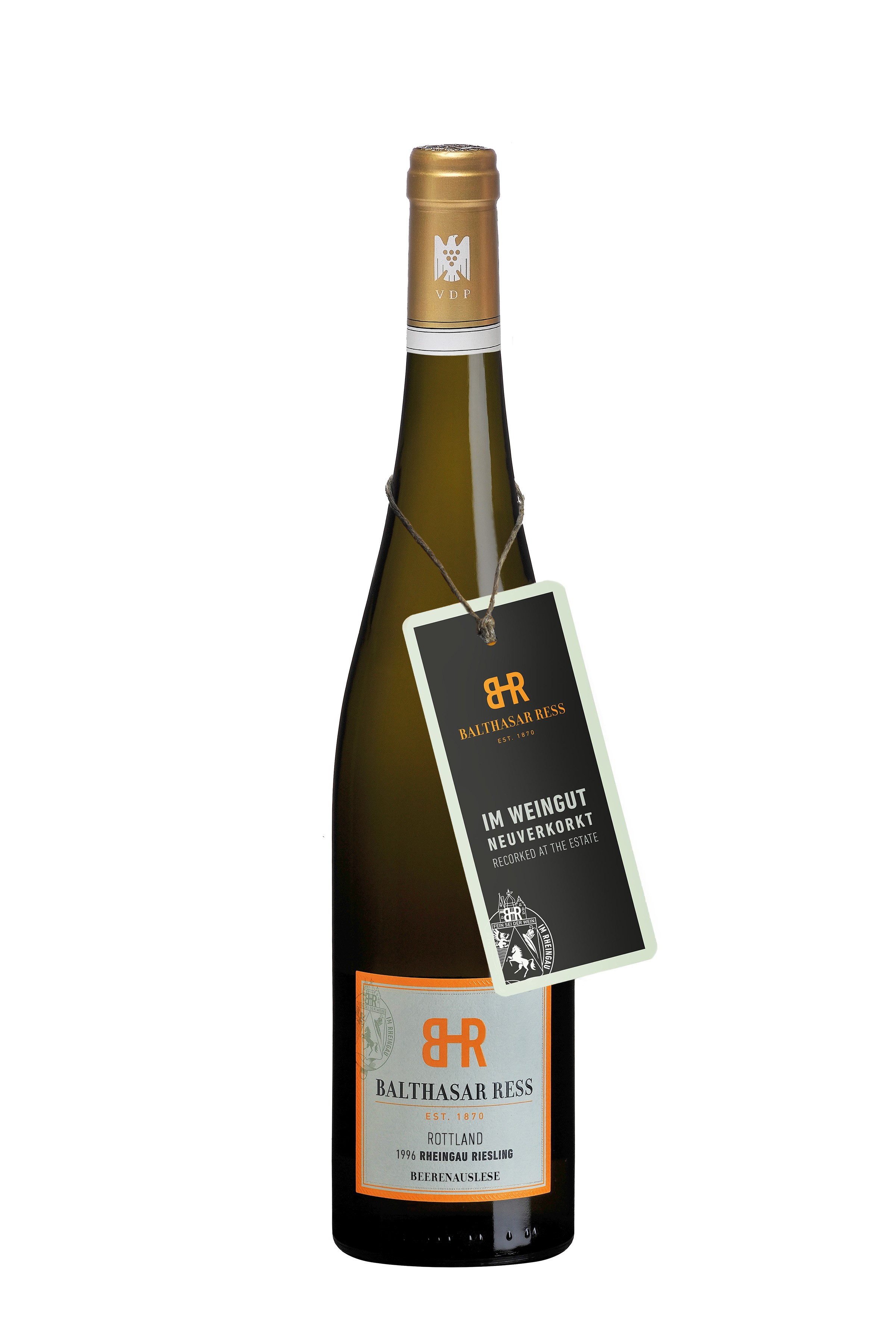 1996_Rottland_Rheingau_Riesling_BA_Neu_Verkorkt 1996 ROTTLAND Riesling Beerenauslese