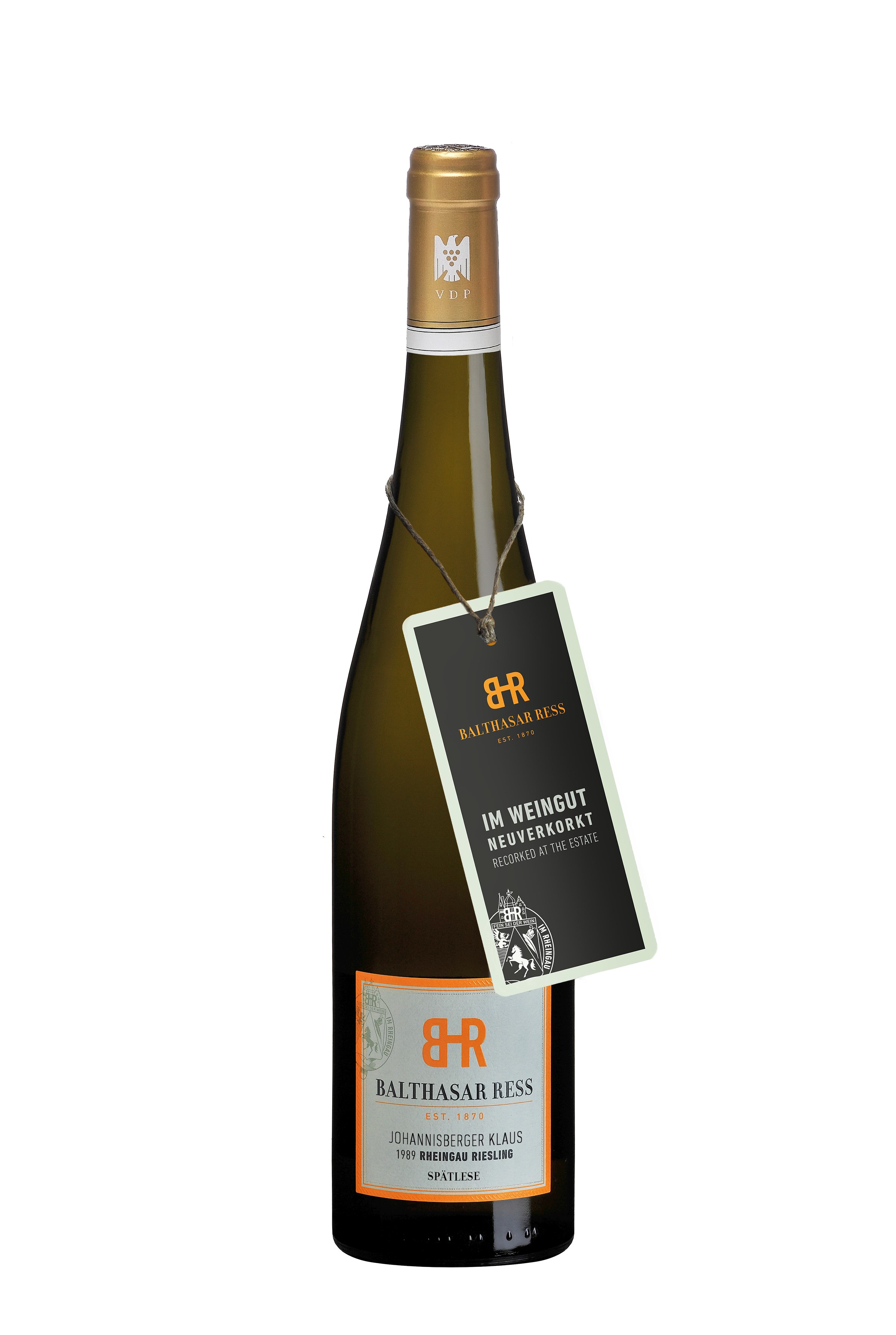 1989_Johannisberger_Klaus_Rheingau_Riesling_Spatlese_Neu_Verkorkt 1989 Johannisberger Klaus Riesling Spätlese