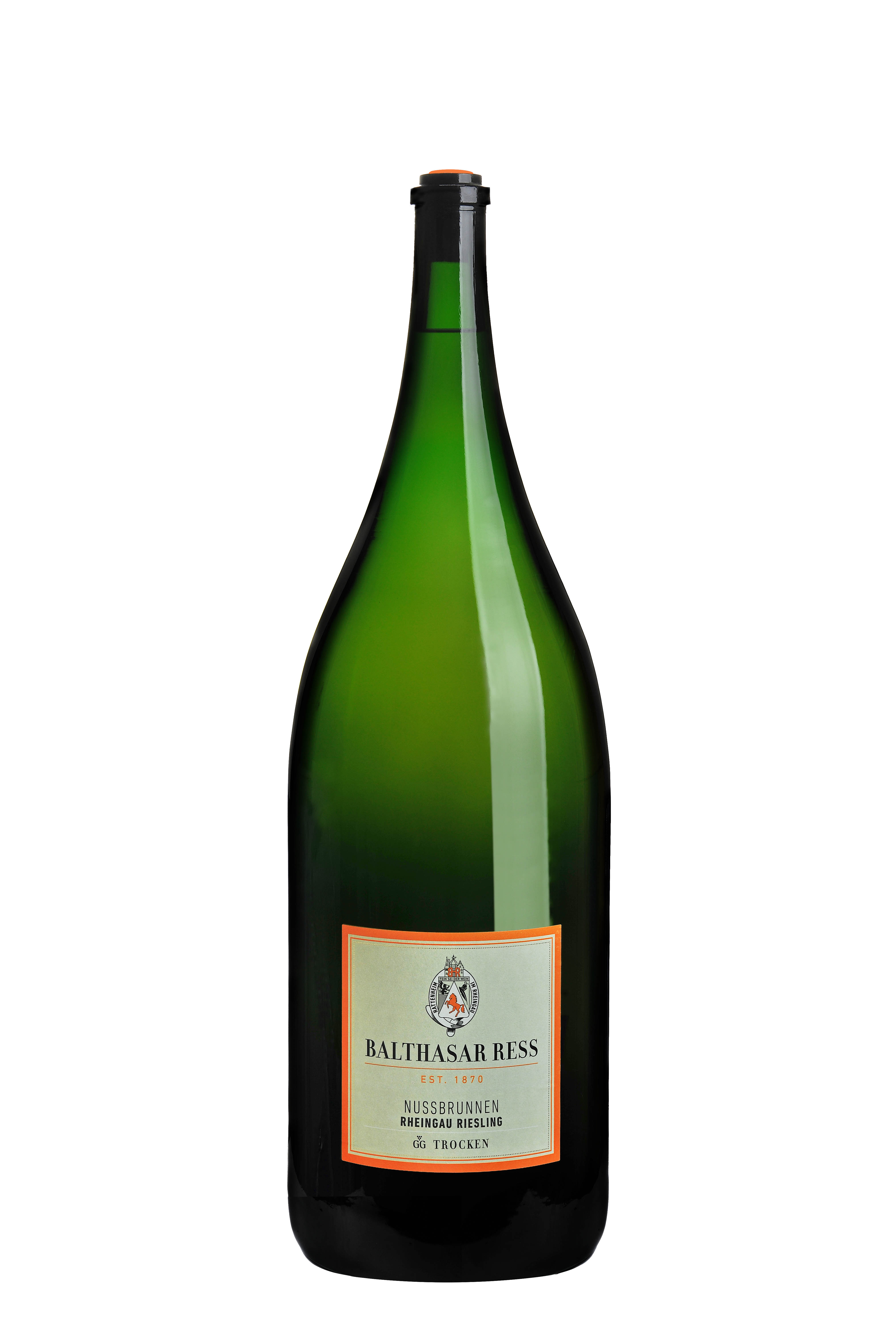 BR_Nussbrunnen_GG_12_Liter_OhneJ_web 2018 NUSSBRUNNEN Riesling GG 12 Liter Balthazar
